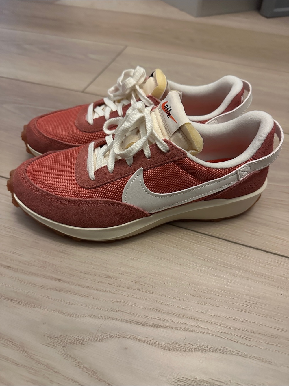Nike Women's Retro Runner in Rust and Cream